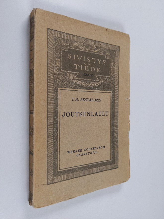 Johann Heinrich Pestalozzi : Joutsenlaulu