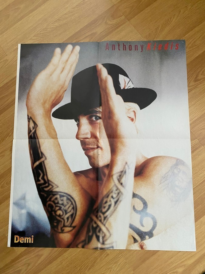 Anthony Kiedis Red Hot Chili Peppers juliste
