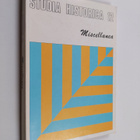 Studia historica 12 : Miscellanea - pikkukuva 1