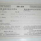 Helsinki 1948, Radiolupa - pikkukuva 1