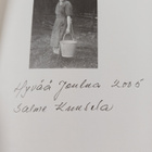 Salme Kuusela : Piikanen pientareella (signeerattu, tekij... - pikkukuva 3