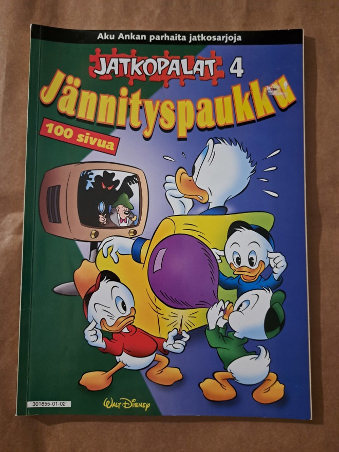 Aku ankka/ jännityspaukku