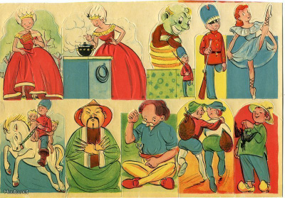 Wanha - Tanskalainen satu-arkki 1940-luvulta - Satuhahmot