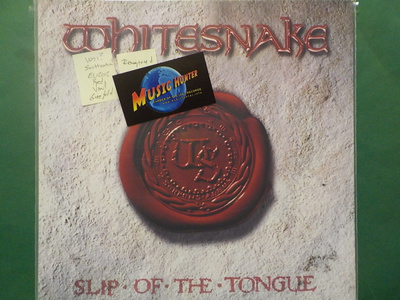 WHITESNAKE - SLIP OF THE TONGUE - RED VINYL EU 2012 M/M LP