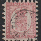 1866 40pennin Isohampainen leimattuna - pikkukuva 1