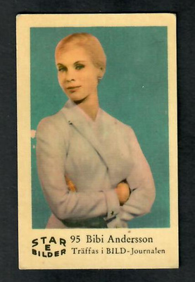 Keräilykuva - Bibi Andersson Star E Bilder 95