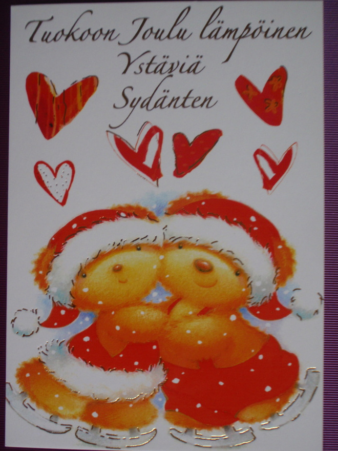 Nallet luistelevat yhdessä