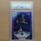 Kylian mbappe, violet speckle refractor, PSA graded - pikkukuva 1