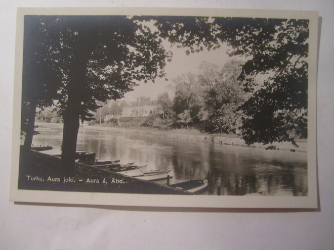 VANHA Postikortti Turku 1930-l  Alkup.Mallikappale