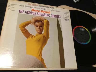 The George Shearing Quintet Rare Form US stereo lp G.Burton