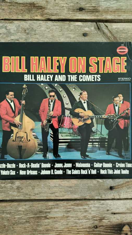 BILL HALEY AND THE COMETS - Bill Haley On Stage LP GERMANY