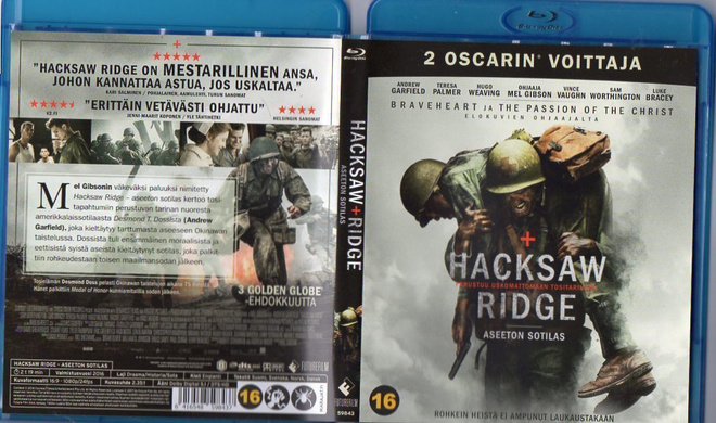 hacksaw ridge	(37 658)	k	-FI-	suomik.	BLU-RAY			2016