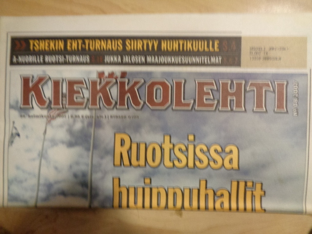 Kiekkolehti Nro 8/2007 (13.11)