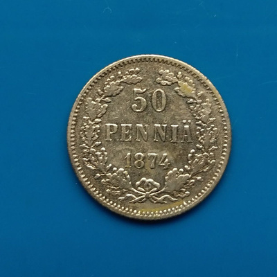 50 Penniä 1874