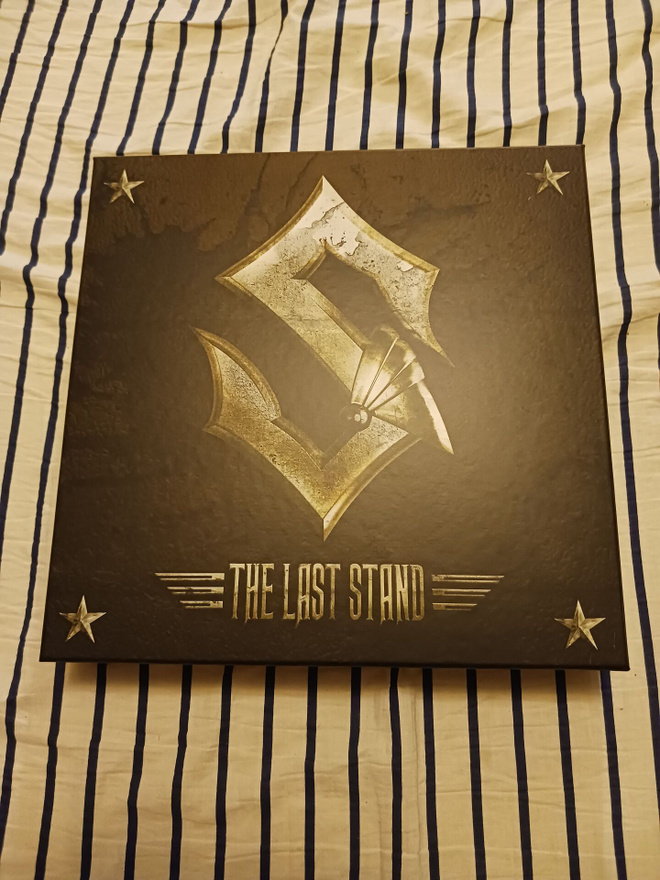 Sabaton – The Last Stand lp + cd + dvd box Heavy Metal upea
