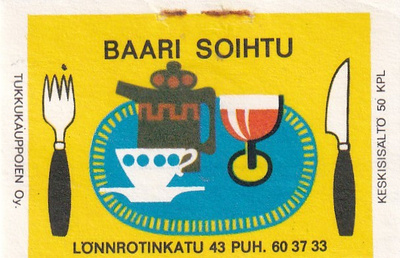 Baari Soihtu , Lönnrotinkatu 43       b551
