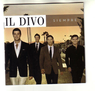 cd, Il Divo - Siempre [pop, vocals]