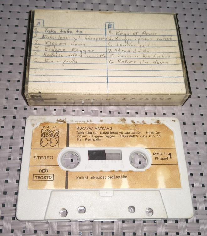 MUKAVAA MATKAA 3 LOVE RECORDS KAC 300 C-KASETTI