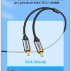 Vention USB C uros - 2 x RCA uros -kaapeli #30914 - pikkukuva 3