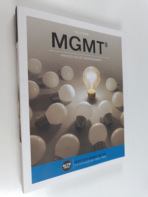 Chuck Williams : MGMT - Principles of management