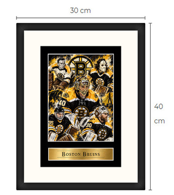 Uusi Boston Bruins NHL art print Limited Edition