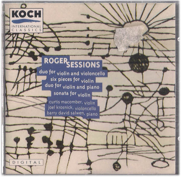 Roger Sessions - Duo for violin and violincello - CD