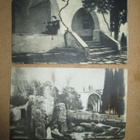 kolme vintage taidekorttia - 1900-luku alku - kaipaus - pikkukuva 1