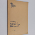 V. Tugarinov : Luonnon ja yhteiskunnan kehityslait - pikkukuva 1