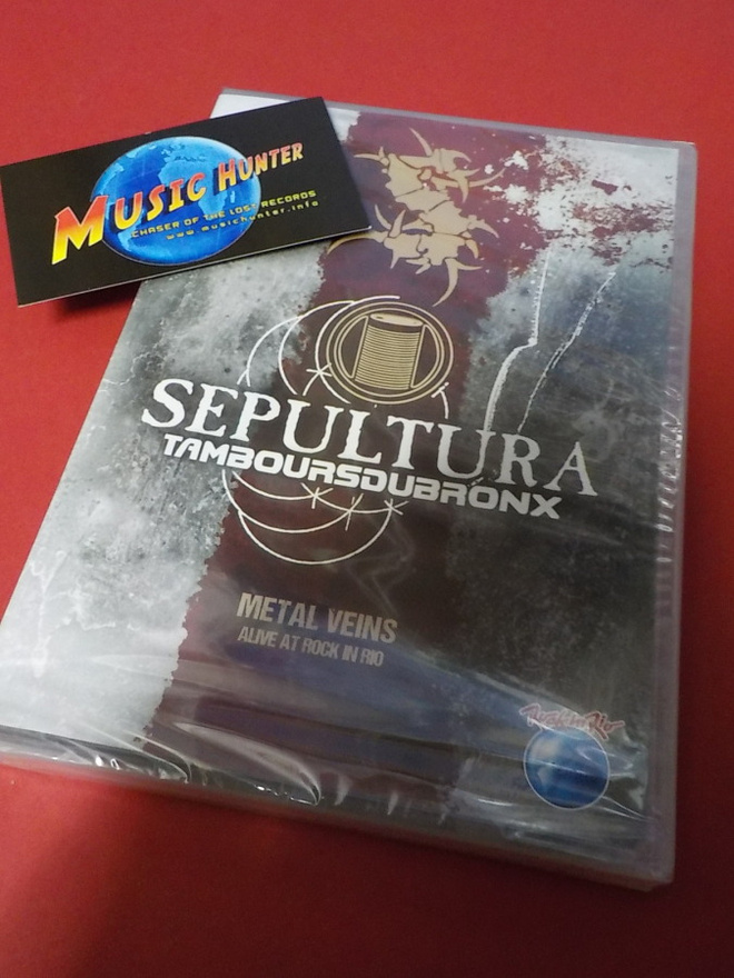 SEPULTURA - TAMBOURSDUBRONX UUSI DVD