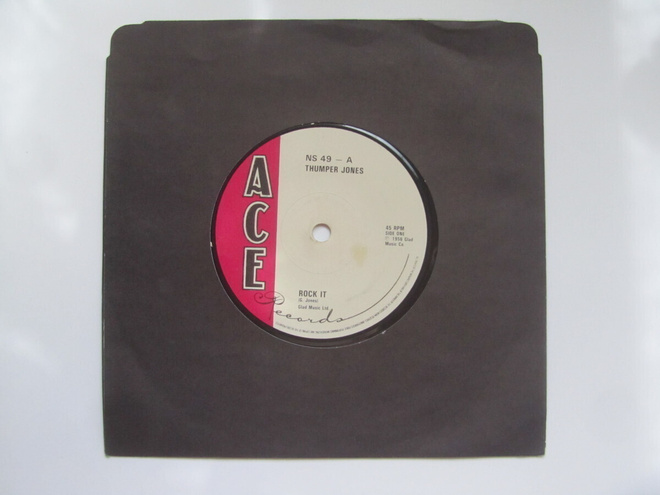Thumper Jones: Rock It  7" single Reissue 1979  Rockabilly
