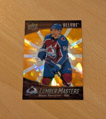2023-24 Allure Mikko Rantanen Lumber Masters Orange /399