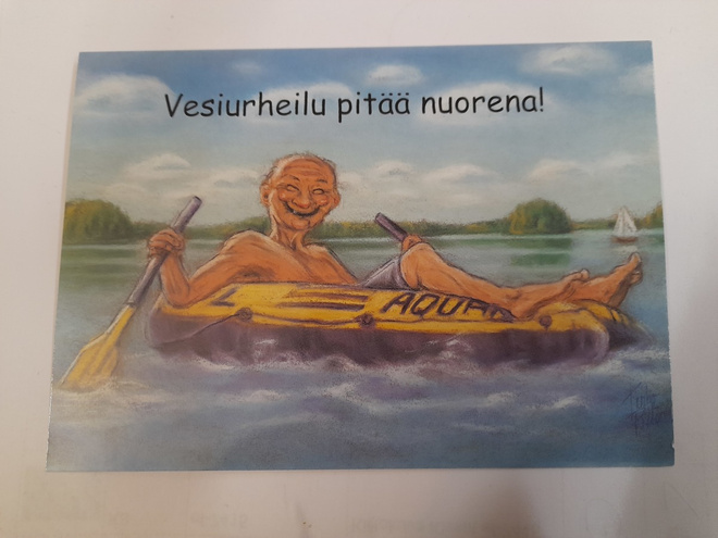 Peltoneimi: Vesiurheilu pitää nuorena