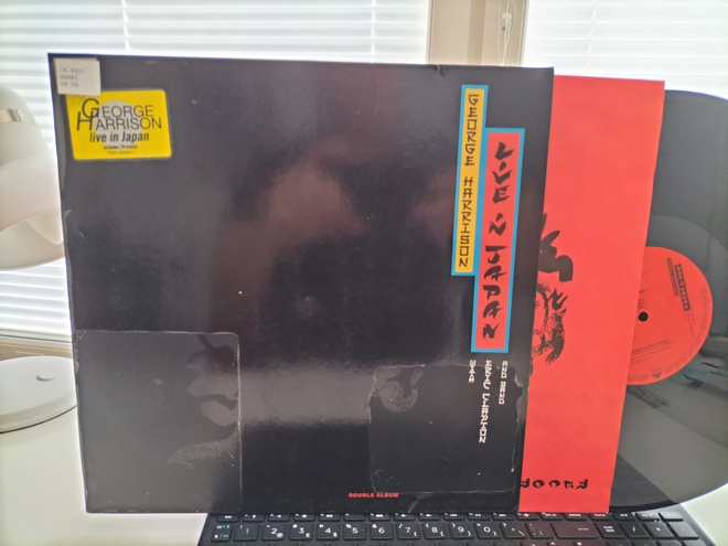 GEORGE HARRISON & Eric Clapton, Live in Japan, 2LP GER -92