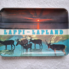 Vintage pieni tarjotin / rahabrikka LAPPI - LAPLAND - pikkukuva 1