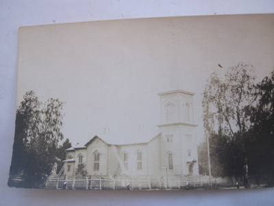VANHA Valokuva Postikortti Pielavesi 1920-l