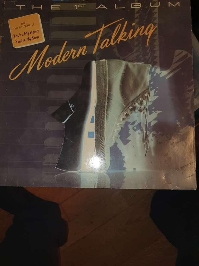 The 1st album Modern Talking lp levy