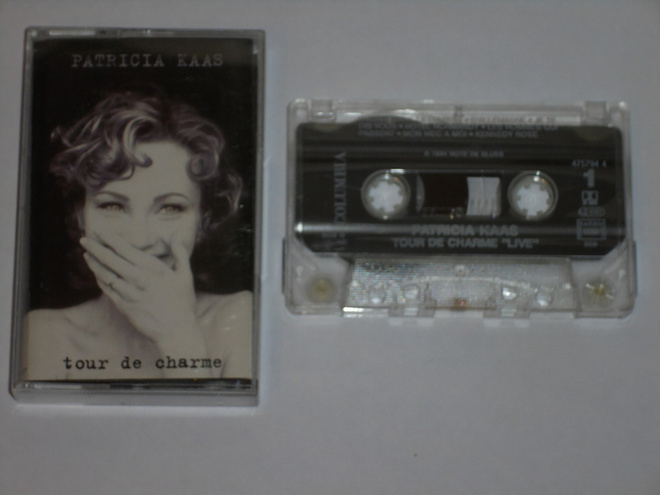 C-kasetti - PATRICIA KAAS - Tour de Charme - 1994  EX+