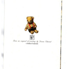 °°NALLE JA SININEN HUIVI°° 2-osainen KORTTI /D. Edmond - pikkukuva 2