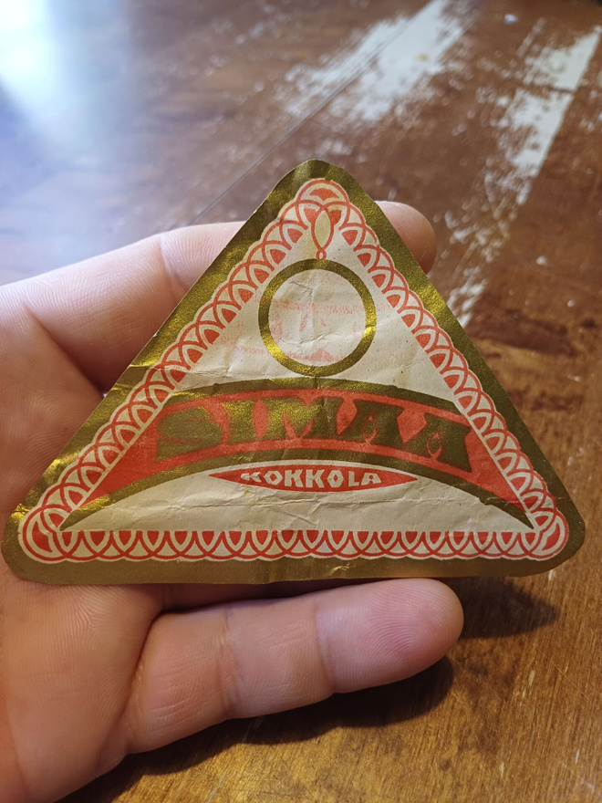 Simaa Kokkola etiketti.