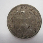 Saksa Weimar 1 mark 1925 A hopeaa - pikkukuva 2