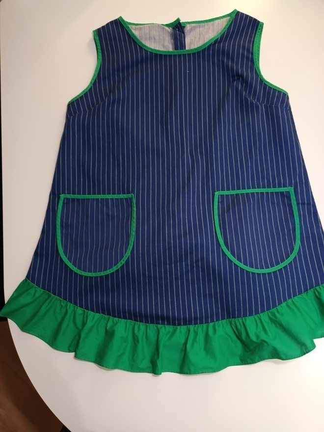 Vintage essumekko , 60 -luvulta. Koko M/L