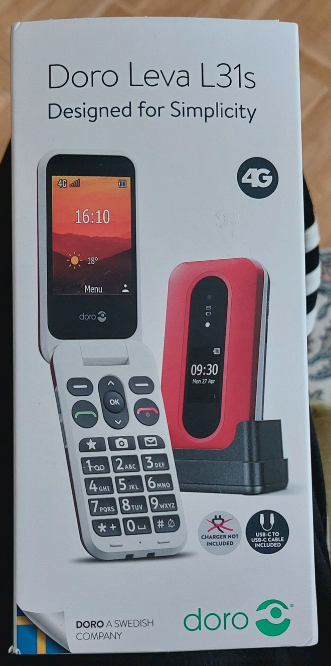 Uusi DORO kännykkä
