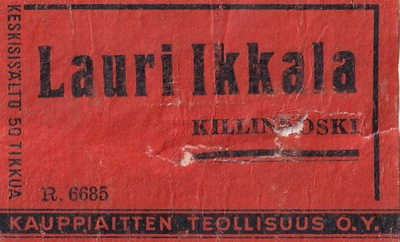 Killinkoski, Lauri Ikkala R.6685   b514