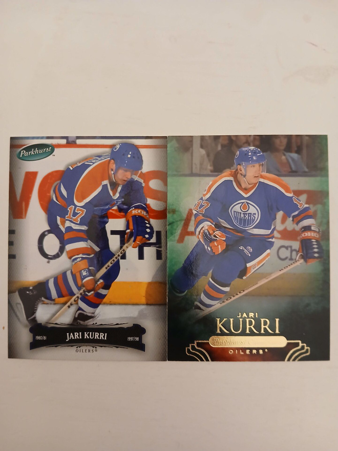 Jari Kurri x 2kpl / Edmonton Oilers