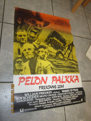 elokuvajuliste PELON PALKKA (1978) - William Fredkin