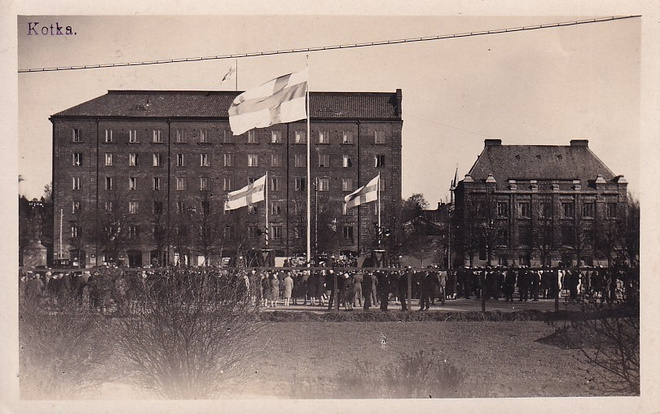 KOTKA JUHLAT 1928 EI KUSTANNETTU KULKENUT !