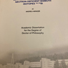 ANDREJ HERZAN: DETAILED SPECTROSCOPY OF THE NEUTRON… - pikkukuva 1