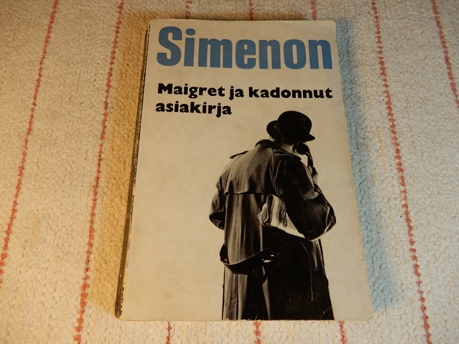 SIMENON : MAIGRET JA KADONNUT ASIAKIRJA