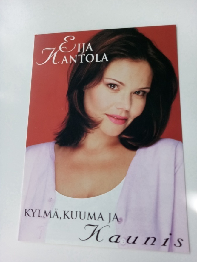 EIJA KANTOLA nimmaroitu fanikortti ( Sis.postikulut )