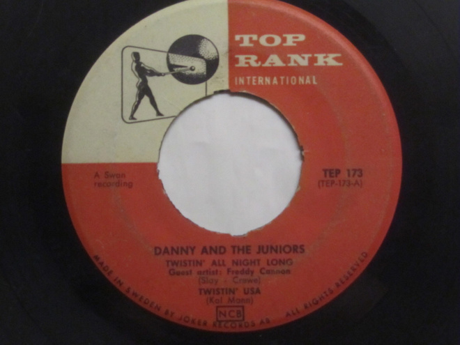 Danny & The Juniors:Twistin´All Night Long EP   1962